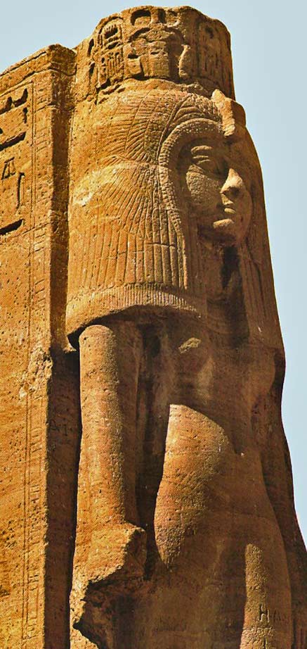 Statue of Egyptian Queen Nefertari