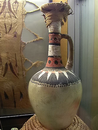 Pottery-vase-from Tomb of Kha