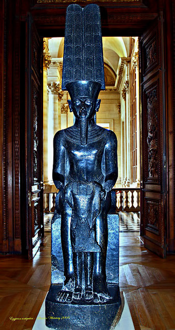 Amon Egyptian statue
