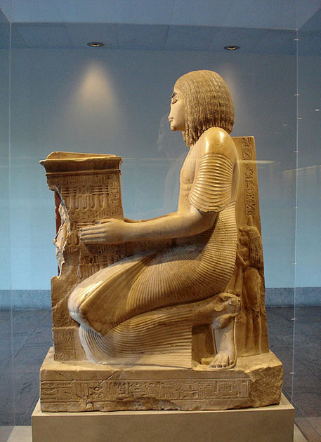 Met Museum Egyptian Statue