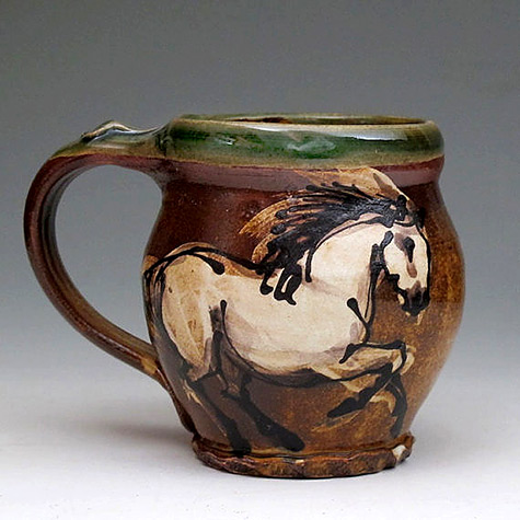 Morris Pottery mug