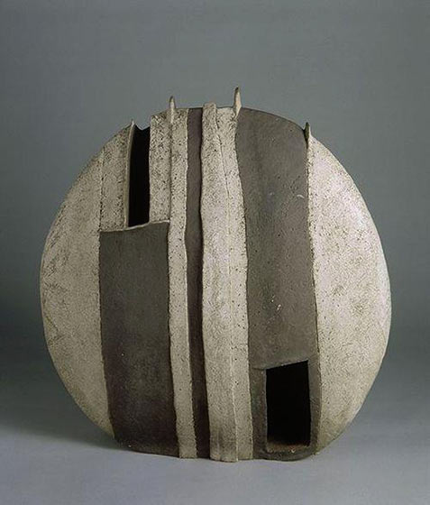 Yves Mohy ceramic vase