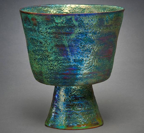 Beatrice Wood ceramic vessel