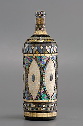 El Dorado ceramic bottle---Nancy Keating