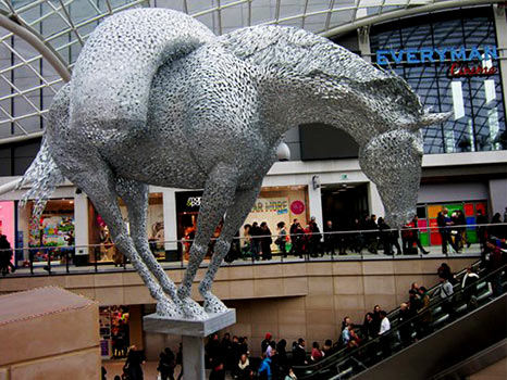 Equus Altus - horse sculpture by Andy Scott