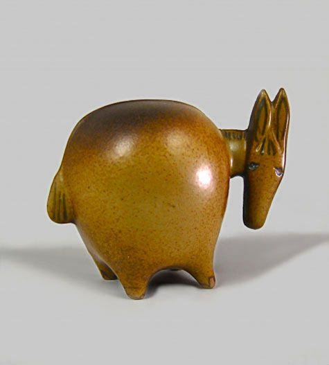 Donkey Figurine-Lisa Larson, Gustavsberg