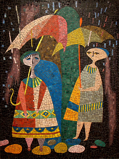 Ackerman rain mosaic