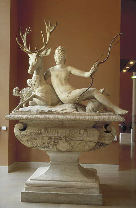Diana the huntress Louvre