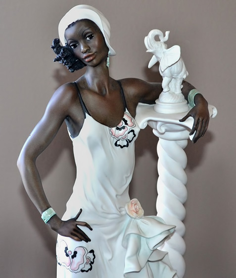 Giuseppe Armani 'Mahogany' Ceramic Sculpture