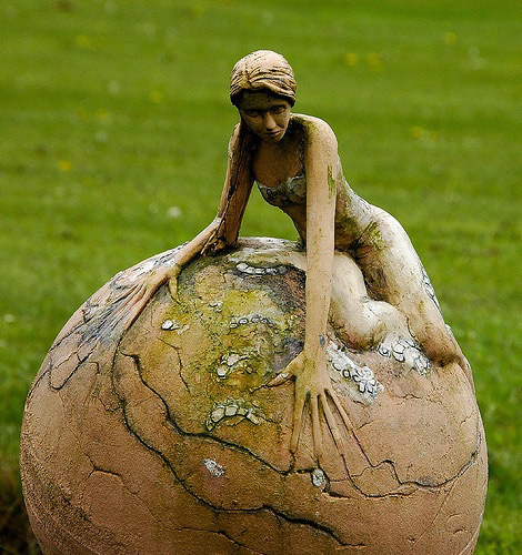 Loughcrew garden sculpture