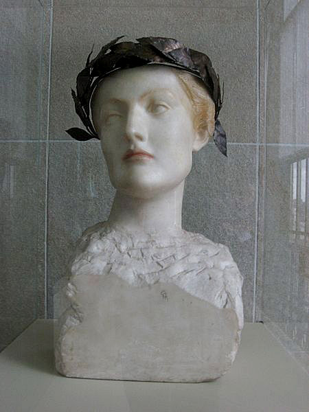 Fernand Khnopff sculptered bust
