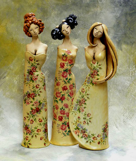 Kateřina Baranowska ceramic figurines
