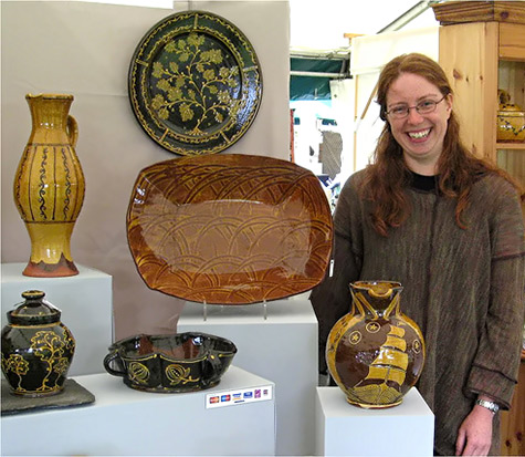 Hannah McAndrew ceramic display