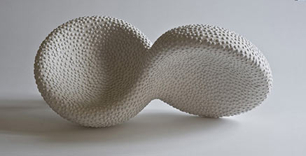 437px-203px-Rafaela-Pareja textured white ceramic sculpture