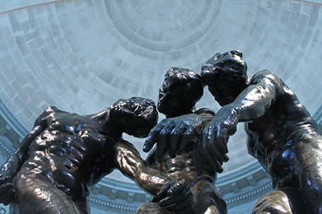 Rodin sculptures - San Francisco's Legion of Honor art museum