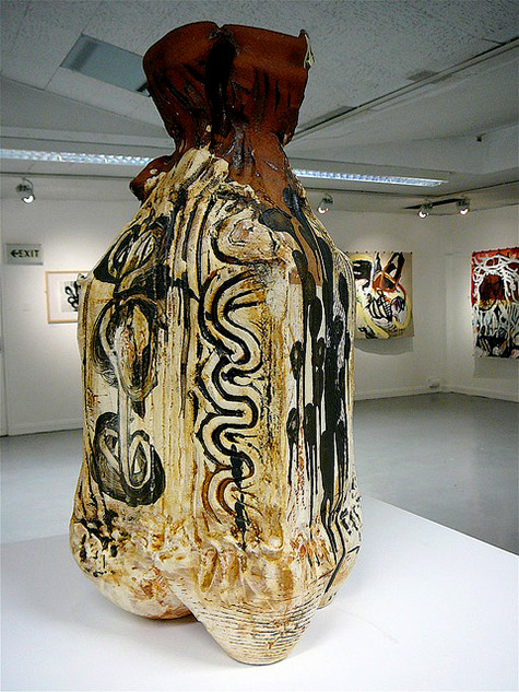 Simon Carroll ceramic vase