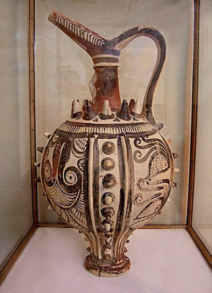 Minoan Terracotta Pitcher