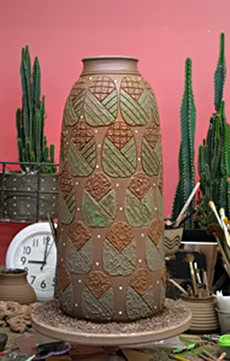 Guadalupe Robinson large vase