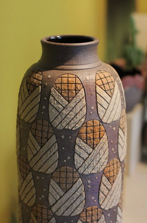 Guadalupe Robinson--Pottery vase
