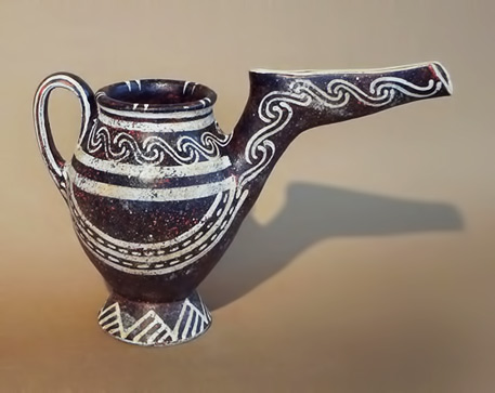 Minoan Kamares teapot