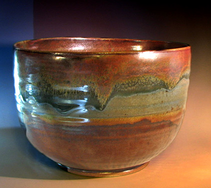 Rebecca Hillman Pottery---Large Wood Fired Bowl