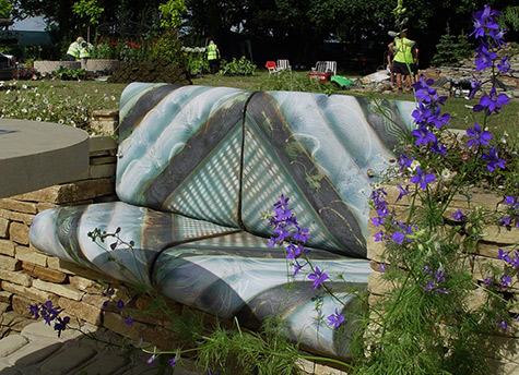 Stoneware Garden Seating - Jim Robison