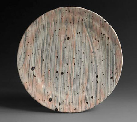 Catherine White - brush grain plate