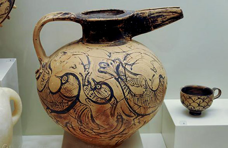 Heraklion Knossos ceramic jug