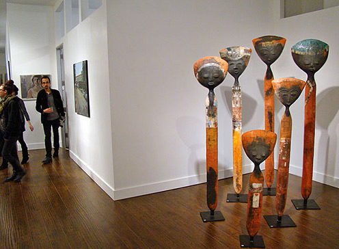 Etiya Dimma Poulson sculpture exhibition