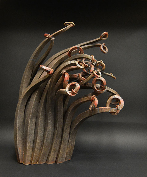 Alberto Gonzalez - Khamsim Fire sculpture