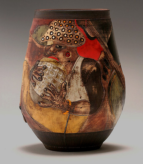 Andile Dyalvane One Off Pieces cubist pottery