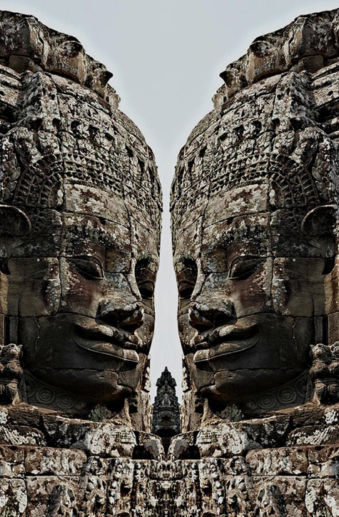 Angkor Wat ,- Giant Faces