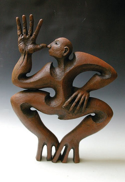 Ceramic sculpture Sam Ludden