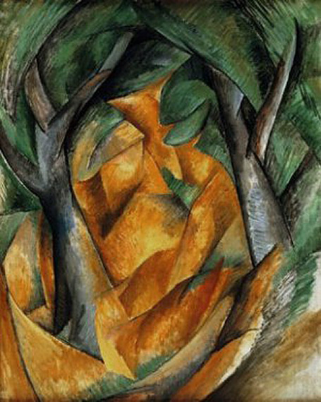 Georges-Braque cubist painting