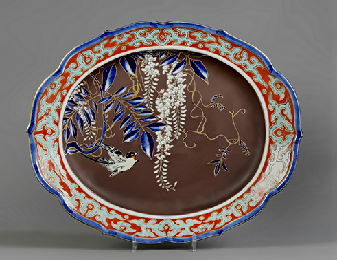 IMARI Japanese porcelain plate