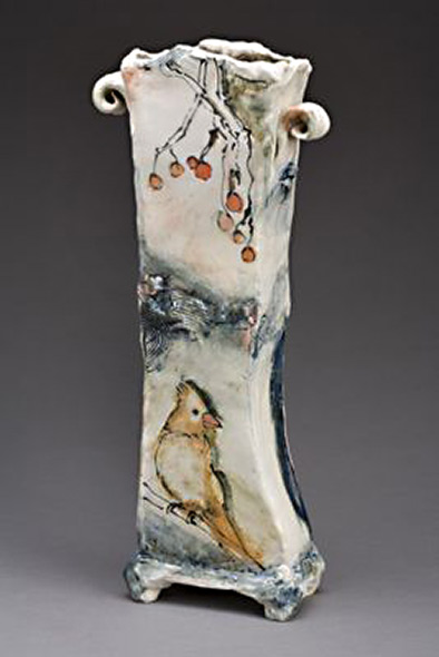 Laurie Shaman---Ceramic-vase
