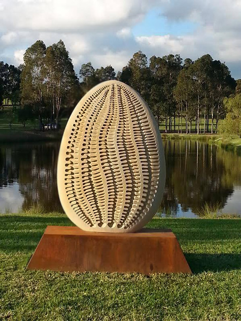Michael Purdy's sculpture, Oneness 2014