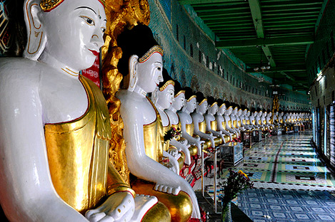 Buddhist Monastery---Sagaing-Hill