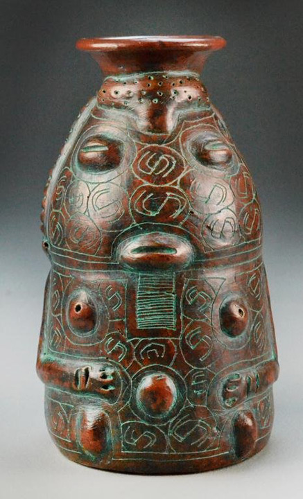 Peruvian Figural Vase