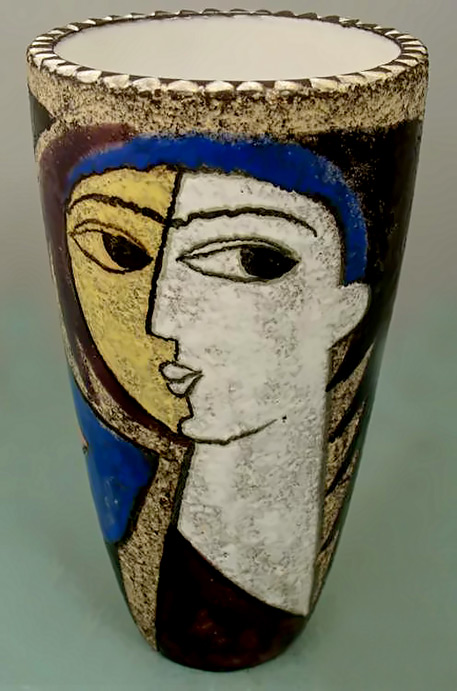 Picasso Womans Face vase