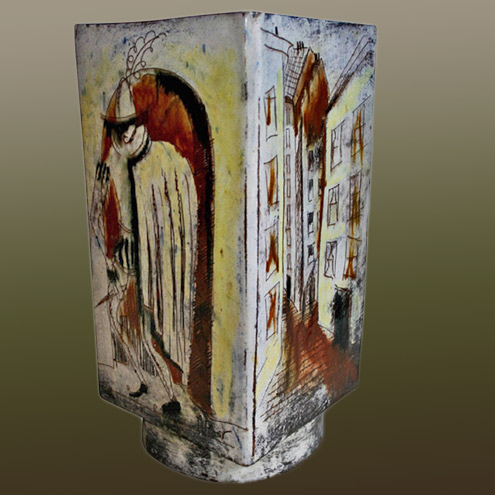 Square-Form-Stoneware-Vase-by-Henry-Varnum-Poor--1932--Alan-Moss-37cm