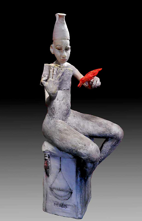 Susannah Israel ceramic figure