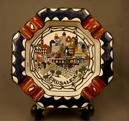 hexagonal dish Alsalam Ceramics