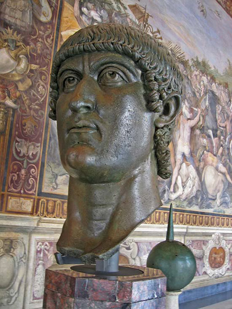 Constantine's Bronze Statue