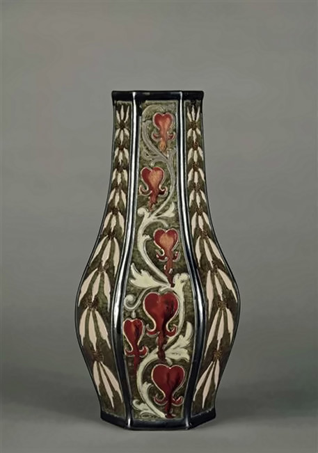 Emile Galle – Hexagonal Vase