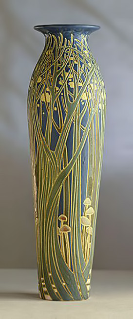 Frederick-Hurten-Rhead-(England,-1880---1942)-,-University-City-Pottery-(United-States,-1909---1911)-Vase,-1911
