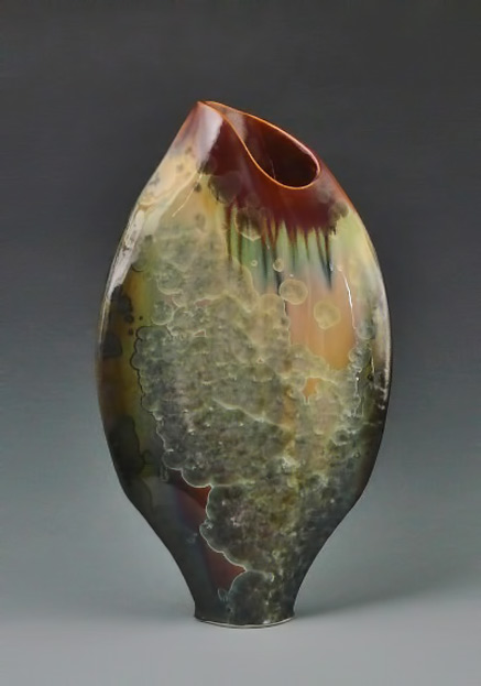 Ginny-Conrow contemporary ceramic vessel