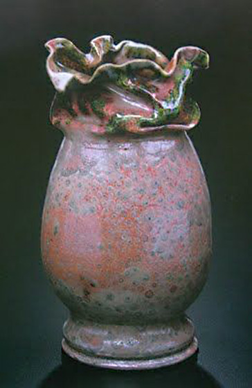 Folded pottery-George Ohr