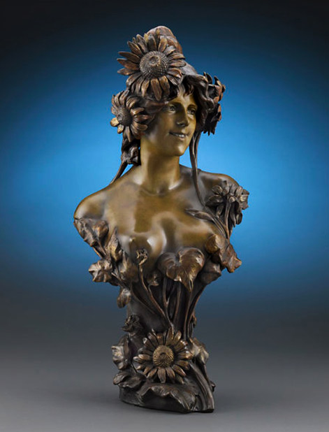 Female Bust Sculpture - Tinker and Toad