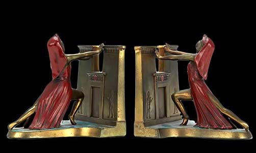 Pair-of-Ronson-Egyptian-Revival-Bronze-Bookends-aspire-auctions